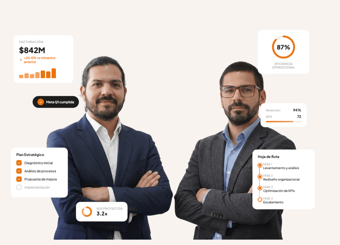 Nicolás Chocaír y Sebastián Ortiz — Acerca Consultores